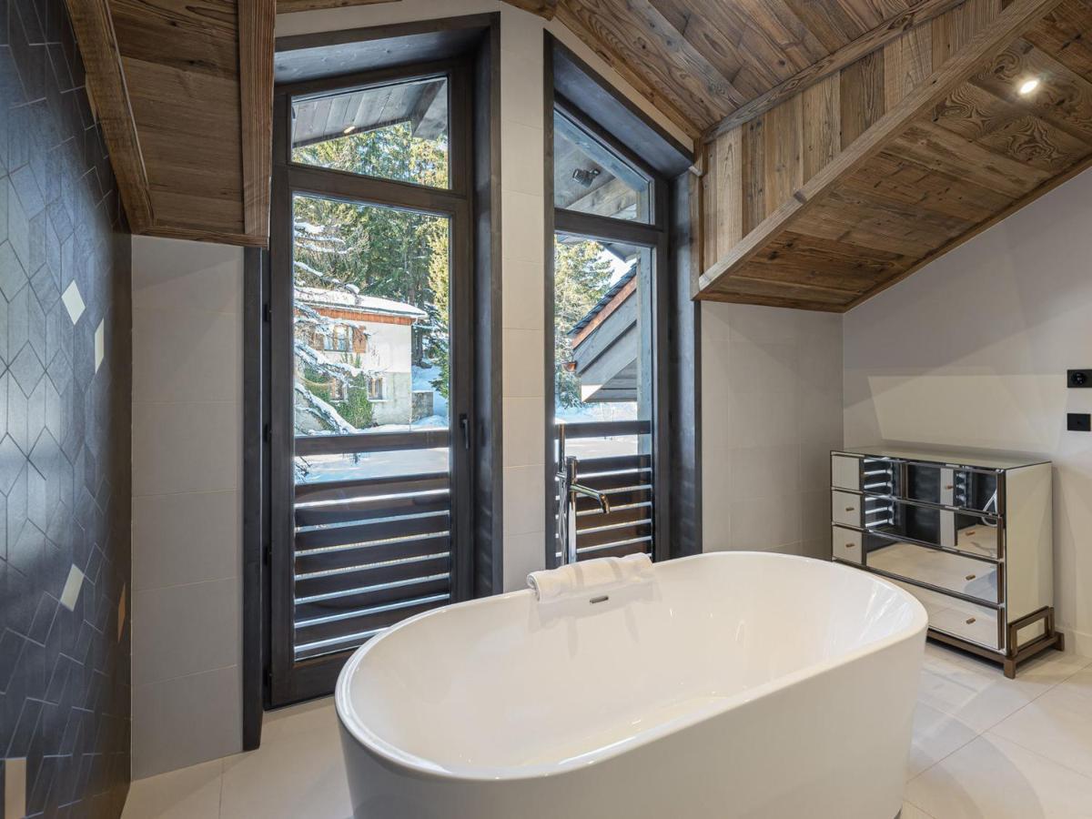 Chalet De Charme A Courchevel, 4 Chambres, Sauna, Cheminee, Proche Commerces Et Pistes - Fr-1-562-59 Exterior photo